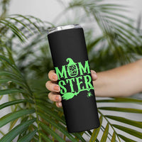 Funny Halloween Skinny Tumbler Momster Gift For Mom