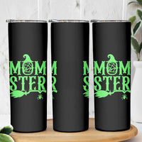 Funny Halloween Skinny Tumbler Momster Gift For Mom