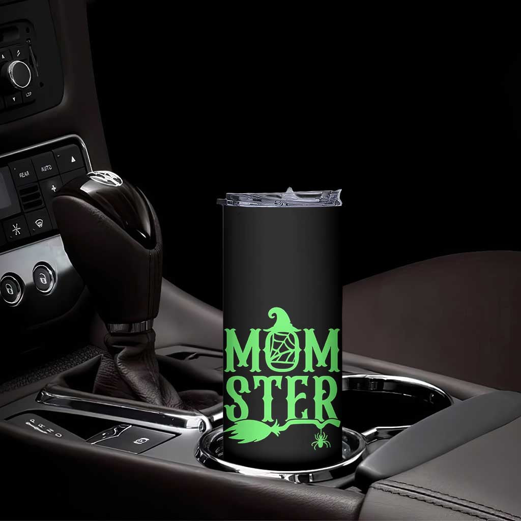 Funny Halloween Skinny Tumbler Momster Gift For Mom