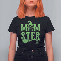 Funny Halloween T Shirt For Women Momster Gift For Mom - Wonder Print Shop