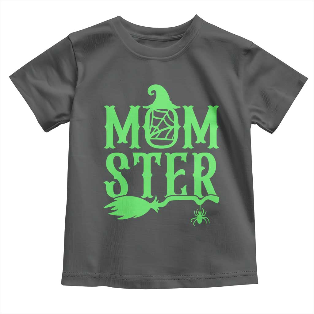 Funny Halloween Toddler T Shirt Momster Gift For Mom - Wonder Print Shop