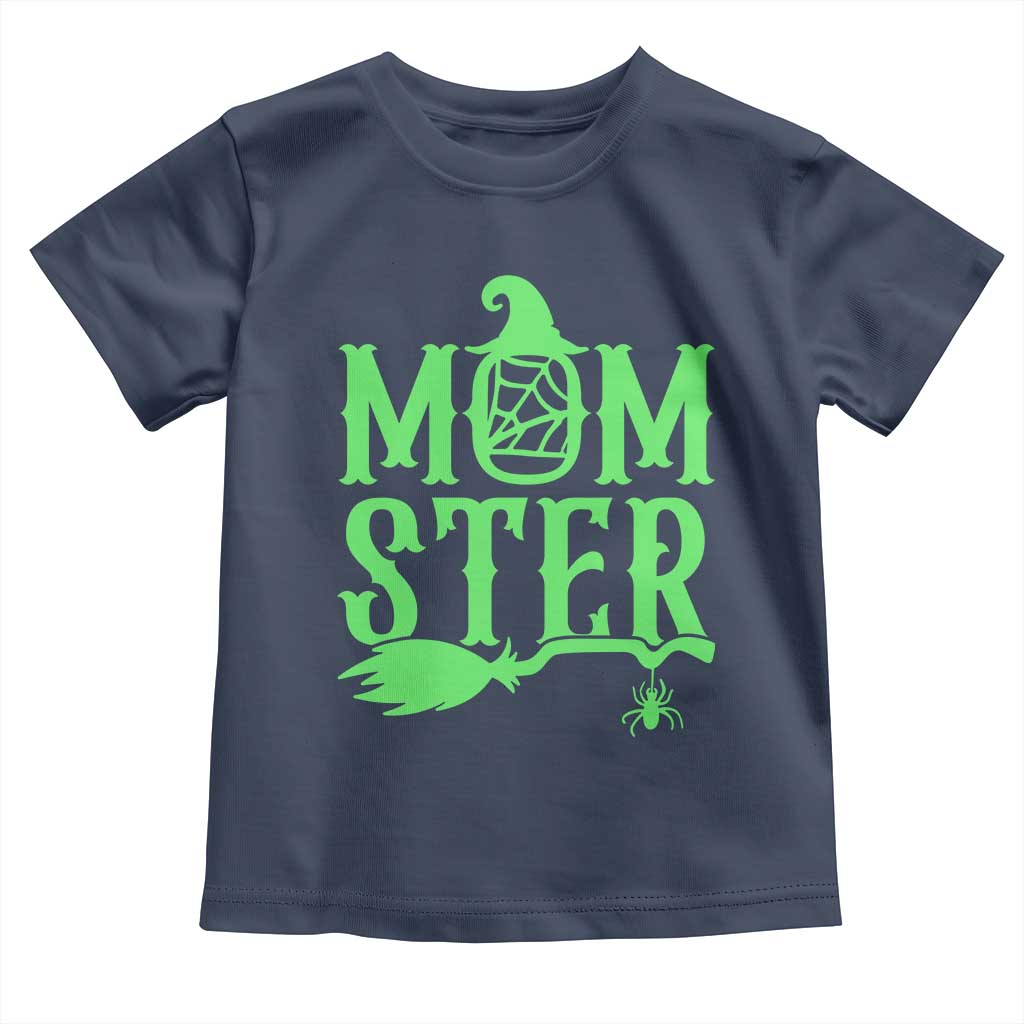 Funny Halloween Toddler T Shirt Momster Gift For Mom - Wonder Print Shop