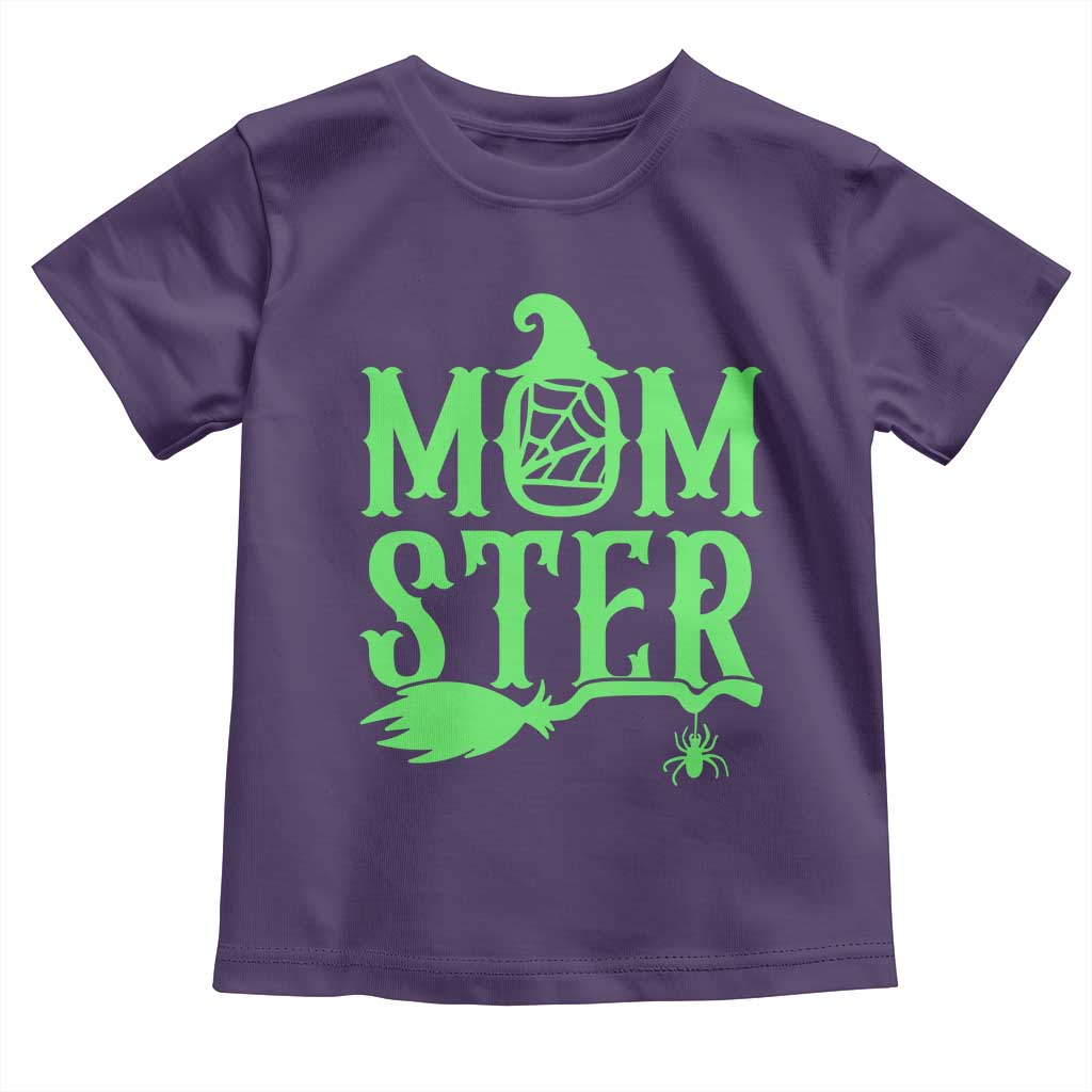 Funny Halloween Toddler T Shirt Momster Gift For Mom - Wonder Print Shop