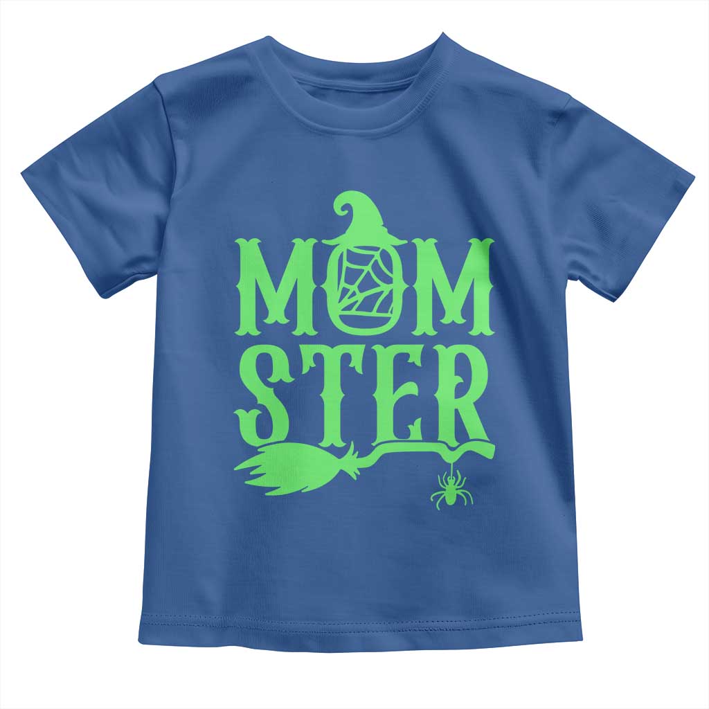 Funny Halloween Toddler T Shirt Momster Gift For Mom - Wonder Print Shop