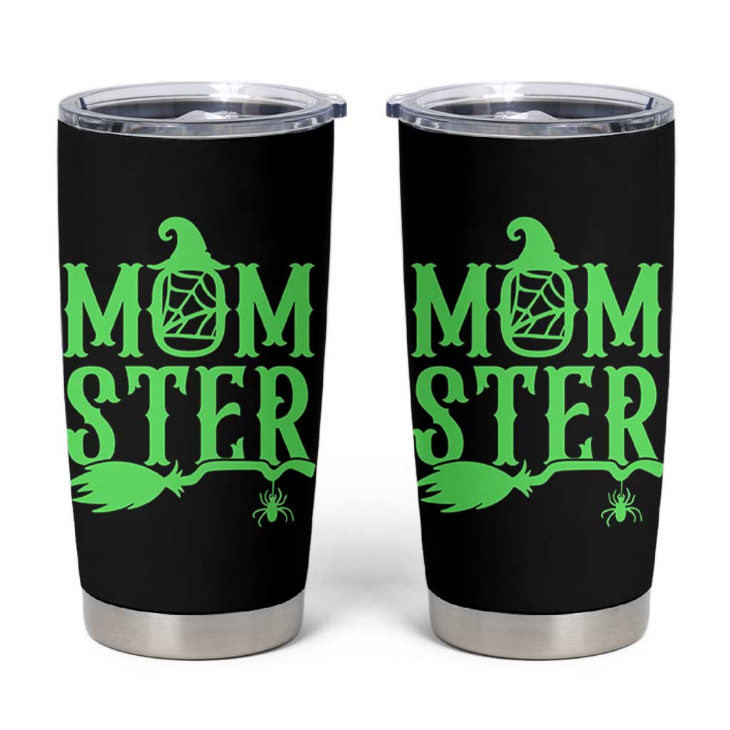 Funny Halloween Tumbler Cup Momster Gift For Mom