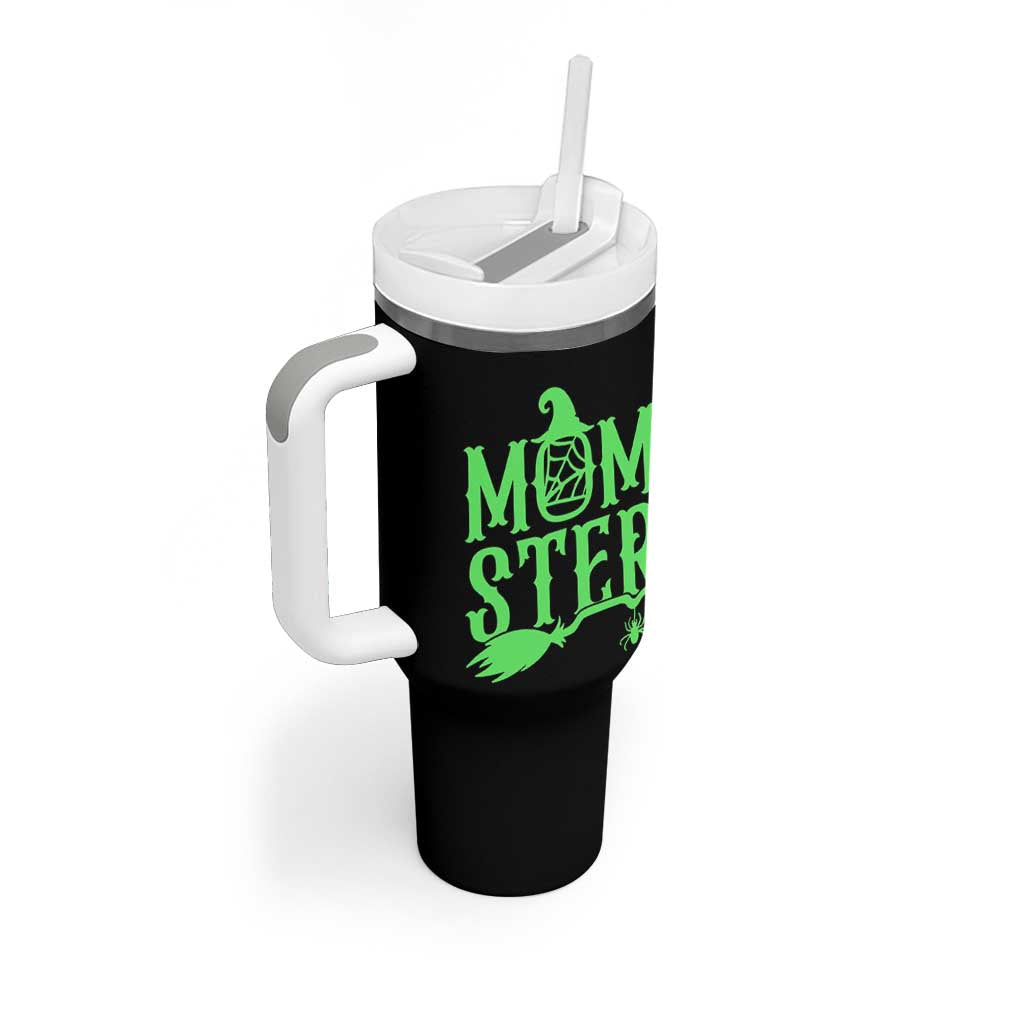 Funny Halloween Tumbler With Handle Momster Gift For Mom
