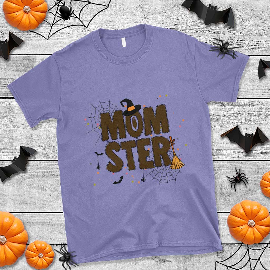 Halloween Mom Life T Shirt Funny Momster Quote - Wonder Print Shop