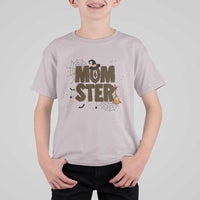 Halloween Mom Life T Shirt For Kid Funny Momster Quote - Wonder Print Shop