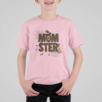 Halloween Mom Life T Shirt For Kid Funny Momster Quote - Wonder Print Shop