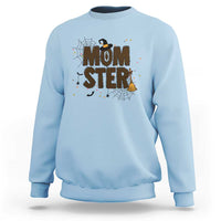Halloween Mom Life Sweatshirt Funny Momster Quote - Wonder Print Shop