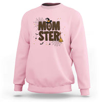 Halloween Mom Life Sweatshirt Funny Momster Quote - Wonder Print Shop