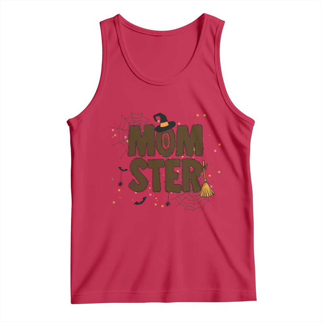 Halloween Mom Life Tank Top Funny Momster Quote - Wonder Print Shop