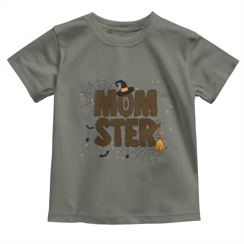 Halloween Mom Life Toddler T Shirt Funny Momster Quote - Wonder Print Shop
