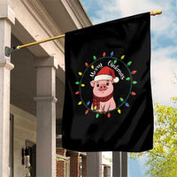 Funny Merry Oinkmas Garden Flag Farmer Christmas Pig Lover Gift - Wonder Print Shop