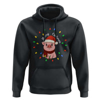 Funny Merry Oinkmas Hoodie Farmer Christmas Pig Lover Gift - Wonder Print Shop