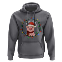 Funny Merry Oinkmas Hoodie Farmer Christmas Pig Lover Gift - Wonder Print Shop