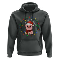 Funny Merry Oinkmas Hoodie Farmer Christmas Pig Lover Gift - Wonder Print Shop