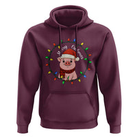 Funny Merry Oinkmas Hoodie Farmer Christmas Pig Lover Gift - Wonder Print Shop