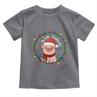 Funny Merry Oinkmas Toddler T Shirt Farmer Christmas Pig Lover Gift - Wonder Print Shop