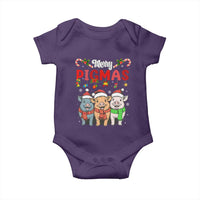Funny Merry Pigmas Baby Onesie Christmas Pigs Farm Gift - Wonder Print Shop
