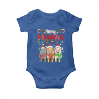 Funny Merry Pigmas Baby Onesie Christmas Pigs Farm Gift - Wonder Print Shop