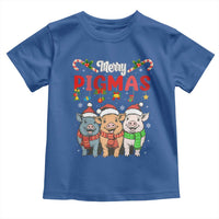 Funny Merry Pigmas Toddler T Shirt Christmas Pigs Farm Gift - Wonder Print Shop