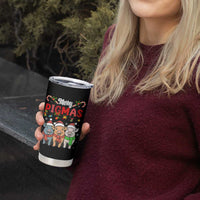 Funny Merry Pigmas Tumbler Cup Christmas Pigs Farm Gift - Wonder Print Shop