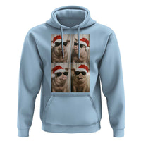 Cute Pig Christmas Selfie Hoodie Funny Holiday Photobooth Gift - Wonder Print Shop