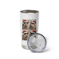 Cute Pig Christmas Selfie Tumbler Cup Funny Holiday Photobooth Gift - Wonder Print Shop