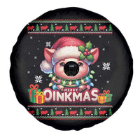 Funny Merry Oinkmas Spare Tire Cover Pig Lover Ugly Christmas Gift - Wonder Print Shop