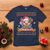 Funny Merry Oinkmas T Shirt Pig Lover Ugly Christmas Gift - Wonder Print Shop