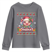 Funny Merry Oinkmas Youth Sweatshirt Pig Lover Ugly Christmas Gift - Wonder Print Shop