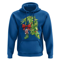 Funny Christmas Pig In Green Hand Naughty Hoodie Pet Lover Gift - Wonder Print Shop