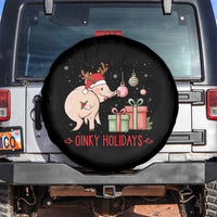 Oinky Holidays Spare Tire Cover Funny Christmas Pig Lover Gift - Wonder Print Shop