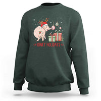 Oinky Holidays Sweatshirt Funny Christmas Pig Lover Gift - Wonder Print Shop