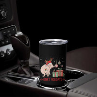 Oinky Holidays Tumbler Cup Funny Christmas Pig Lover Gift - Wonder Print Shop