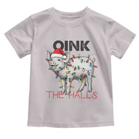 Oink The Halls Toddler T Shirt Funny Christmas Pig Lover Gift - Wonder Print Shop