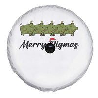 Merry Pigmas Spare Tire Cover Holiday Gift For Pig Lovers - Wonder Print Shop