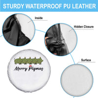 Merry Pigmas Spare Tire Cover Holiday Gift For Pig Lovers - Wonder Print Shop
