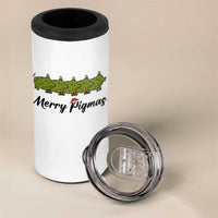 Merry Pigmas 4 in 1 Can Cooler Tumbler Holiday Gift For Pig Lovers - Wonder Print Shop