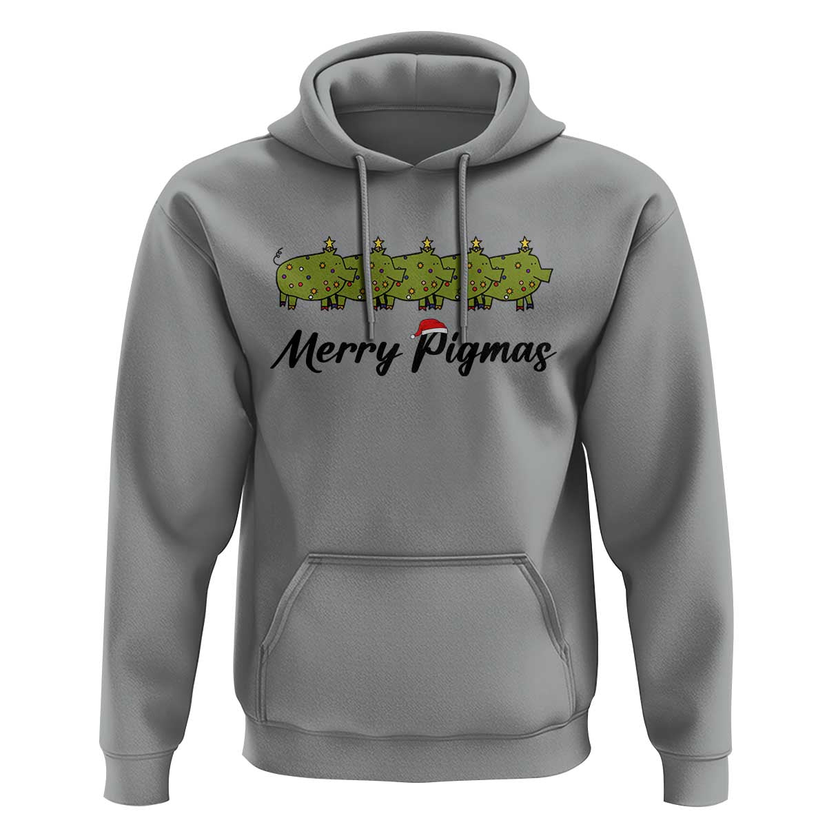 Merry Pigmas Hoodie Holiday Gift For Pig Lovers - Wonder Print Shop