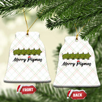 Merry Pigmas Ceramic Ornament Holiday Gift For Pig Lovers - Wonder Print Shop