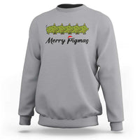 Merry Pigmas Sweatshirt Holiday Gift For Pig Lovers - Wonder Print Shop