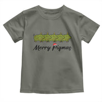 Merry Pigmas Toddler T Shirt Holiday Gift For Pig Lovers - Wonder Print Shop