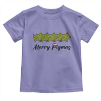 Merry Pigmas Toddler T Shirt Holiday Gift For Pig Lovers - Wonder Print Shop