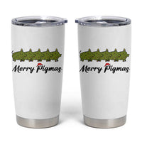 Merry Pigmas Tumbler Cup Holiday Gift For Pig Lovers - Wonder Print Shop