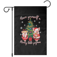 Have Yourself A Merry Little Pigmas Garden Flag Christmas Pig Lover Farm Life - Wonder Print Shop