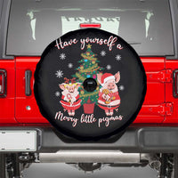 Have Yourself A Merry Little Pigmas Spare Tire Cover Christmas Pig Lover Farm Life - Wonder Print Shop