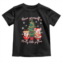 Have Yourself A Merry Little Pigmas Toddler T Shirt Christmas Pig Lover Farm Life - Wonder Print Shop
