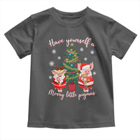 Have Yourself A Merry Little Pigmas Toddler T Shirt Christmas Pig Lover Farm Life - Wonder Print Shop